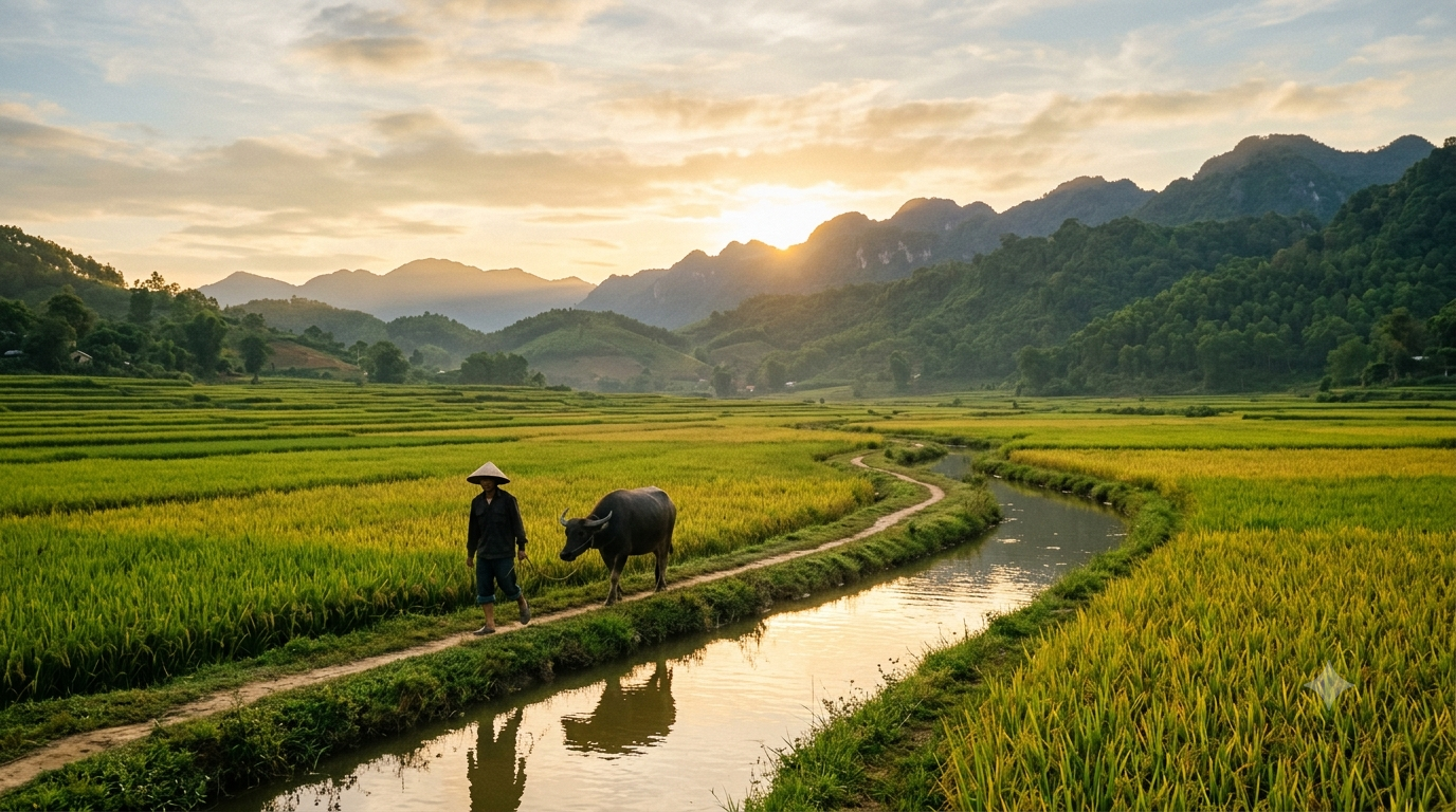 Hiranyakeshi Agrotech paddy fields and sustainable farming